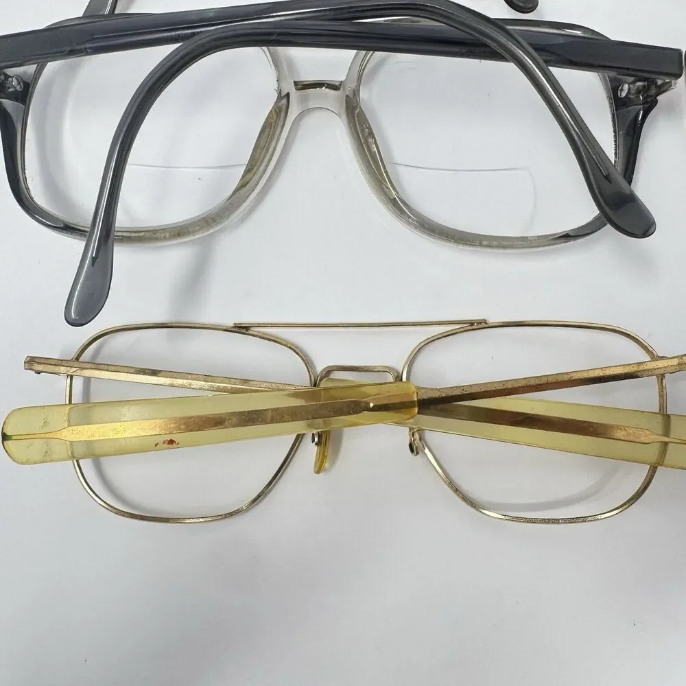 Vintage 70s 80s Eyeglass Sunglass Frames Lot 6 Luxottica Martin-Copeland